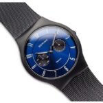 Bering Men Blue Dial Quartz Watch -11939-078