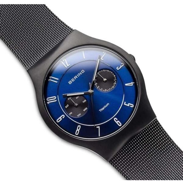 Bering Men Blue Dial Quartz Watch -11939-078