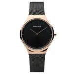 Bering Women Black Dial Quartz Watch -12131-162