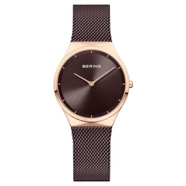 Bering Women Brown Dial Quartz Watch -12131-265