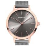 Bering Women Grey Dial Quartz Watch -13434-369