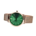 Bering Women Green Dial Quartz Watch -14134-368