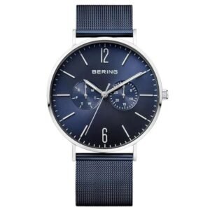 Bering Men Blue Dial Quartz Watch -14240-303