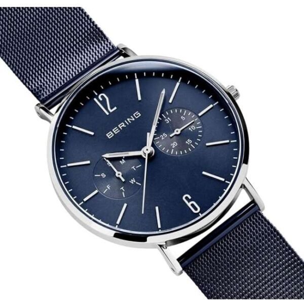 Bering Men Blue Dial Quartz Watch -14240-303