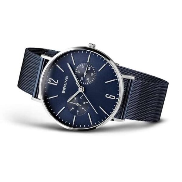 Bering Men Blue Dial Quartz Watch -14240-303