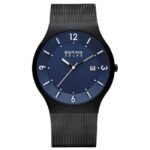 Bering Men Blue Dial Quartz Watch -14440-227