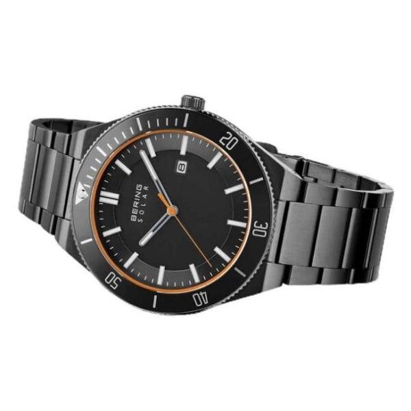 Bering Men Grey Dial Solar Watch -14443-779
