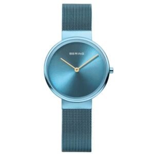 Bering Women Blue Dial Quartz Watch -14531-388