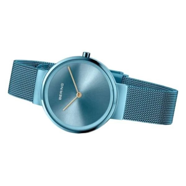 Bering Women Blue Dial Quartz Watch -14531-388