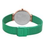 Bering Women Green Dial Quartz Watch -14531-868