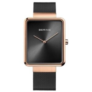 Bering Men Black Dial Quartz Watch -14533-166