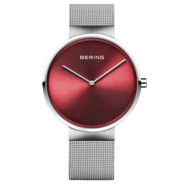 Bering Women Red Dial Quartz Watch -14539-003