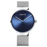 Bering Men Blue Dial Quartz Watch -14539-007