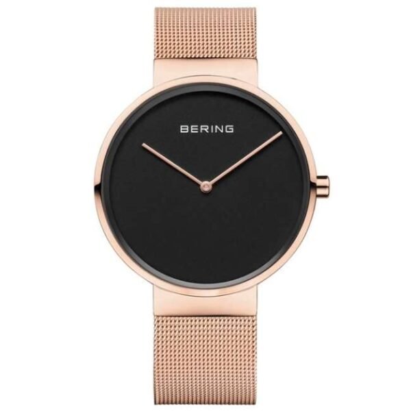 Bering Men Black Dial Quartz Watch -14539-362