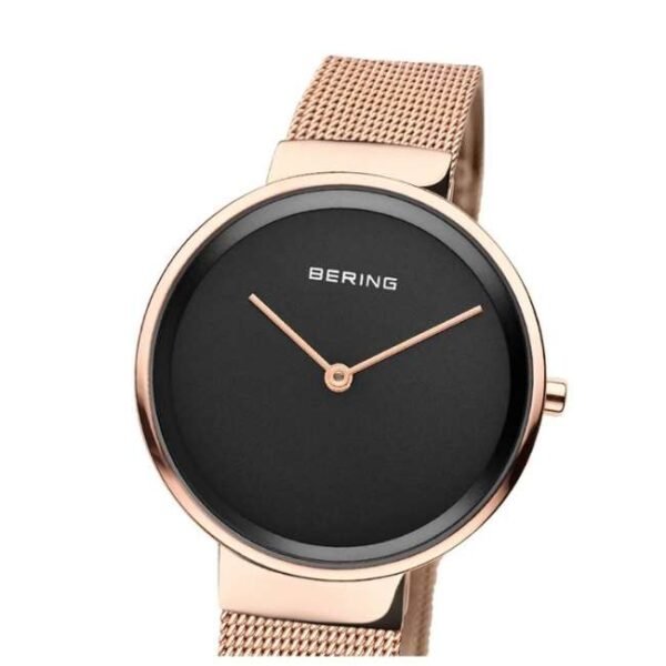 Bering Men Black Dial Quartz Watch -14539-362