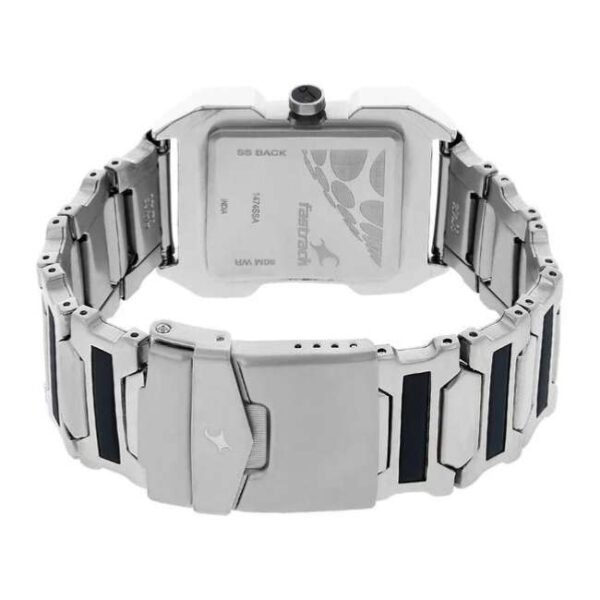 Fastrack Men Silver Dial Quartz Watch -1474SM01