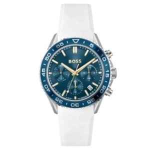 Boss Women Quartz Blue Dial Leather Watch - 1502752