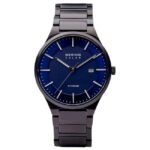 Bering Men Blue Dial Solar Watch -15239-727