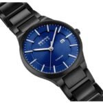 Bering Men Blue Dial Solar Watch -15239-727
