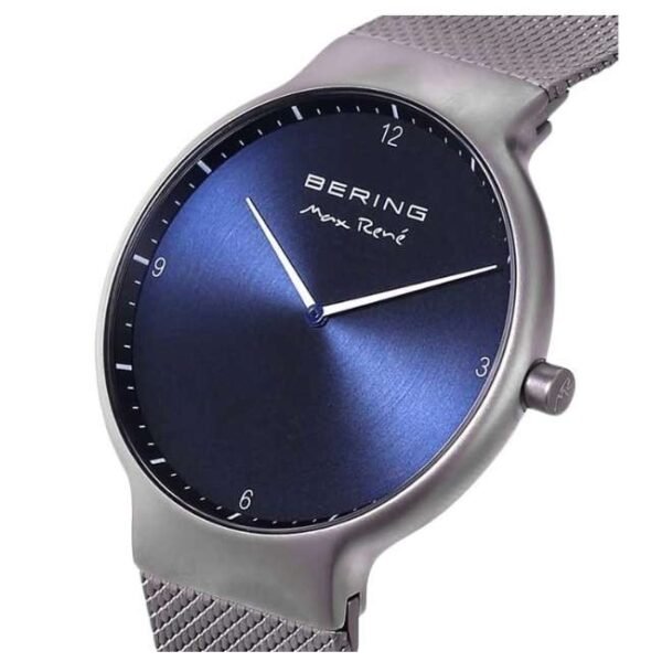Bering Men Blue Dial Quartz Watch -15540-077