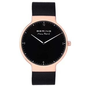Bering Men Black Dial Quartz Watch -15540-262
