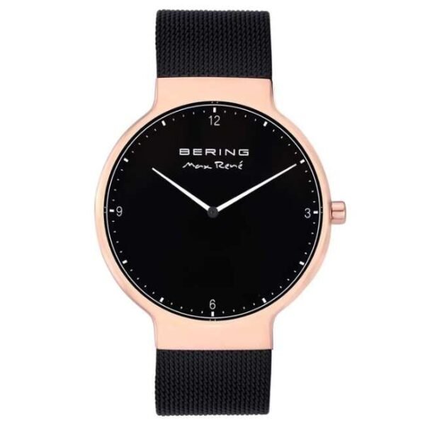 Bering Men Black Dial Quartz Watch -15540-262