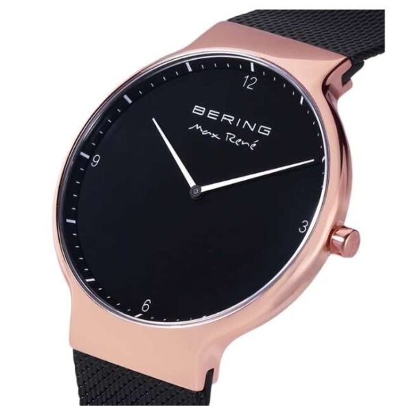 Bering Men Black Dial Quartz Watch -15540-262