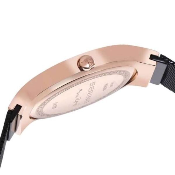 Bering Men Black Dial Quartz Watch -15540-262