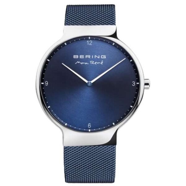 Bering Men Blue Dial Quartz Watch -15540-307