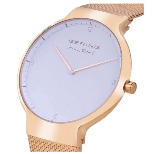 Bering Men White Dial Quartz Watch -15540-364