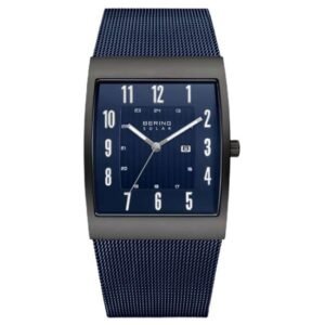 Bering Men Blue Dial Solar Watch -16433-327