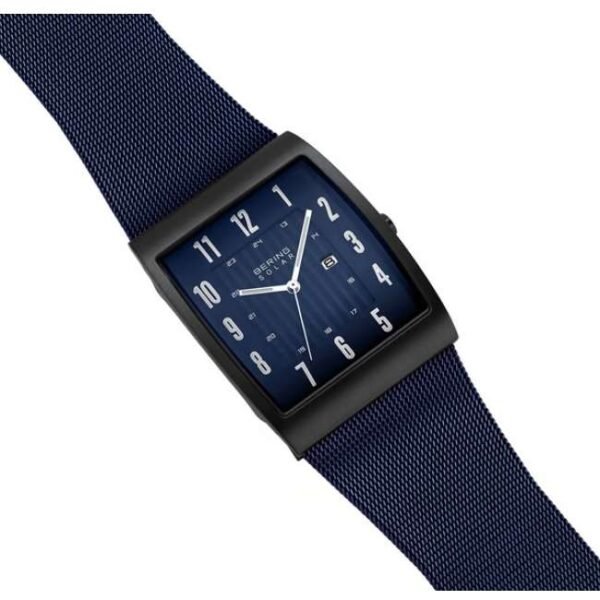 Bering Men Blue Dial Solar Watch -16433-327