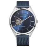 Bering Men Blue Dial Automatic Watch -16743-307