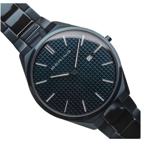 Bering Men Blue Dial Quartz Watch -17240-797