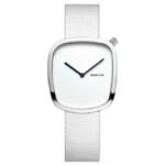 Bering Women White Dial Quartz Watch -18034-007