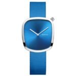 Bering Women Blue Dial Quartz Watch -18034-308