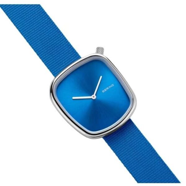 Bering Women Blue Dial Quartz Watch -18034-308