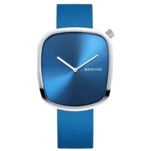 Bering Men Blue Dial Quartz Watch -18040-308