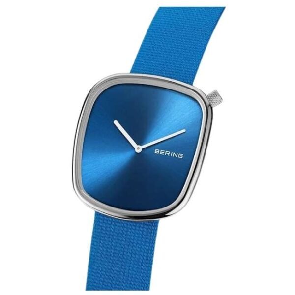 Bering Men Blue Dial Quartz Watch -18040-308