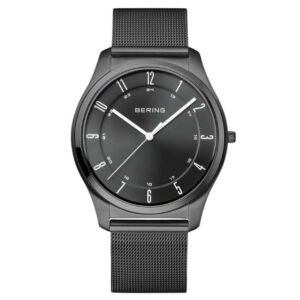 Bering Men Black Dial Quartz Watch -18340-222