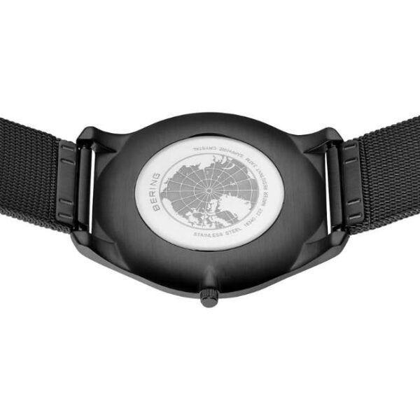 Bering Men Black Dial Quartz Watch -18340-222
