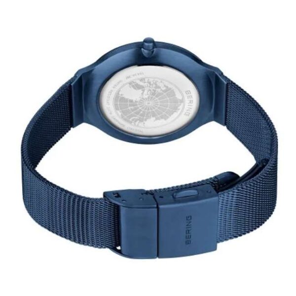 Bering Women Blue Dial Quartz Watch -18434-397