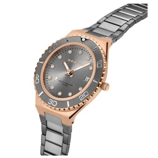 Bering Women Grey Dial Quartz Watch -18936-769