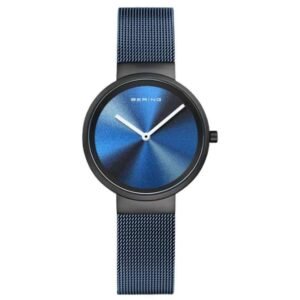 Bering Women Blue Dial Quartz Watch -19031-327