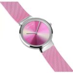 Bering Women Pink Dial Quartz Watch -19031-999