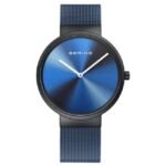 Bering Men Blue Dial Quartz Watch -19039-327