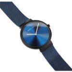 Bering Men Blue Dial Quartz Watch -19039-327
