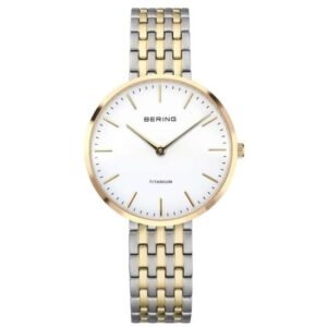 Bering Women White Dial Quartz Watch -19334-010