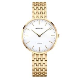 Bering Women White Dial Quartz Watch -19334-334