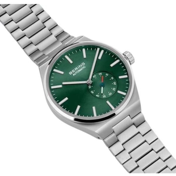 Bering Men Green Dial Automatic Watch -19441-708